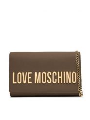 LOVE MOSCHINO Torebka JC4103PP1OKD0203 Brązowy. Brązowe torebki do ręki damskie Love Moschino, bez wzorów, ze skóry, bez dodatków. Za 699.99 zł.