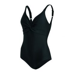 Strój kąpielowy damski Speedo Brigitte. Czarne stroje kąpielowe damskie Speedo, l, bez wzorów, z elastanu. Za 284.95 zł.