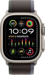 Smartwatch Apple Watch Ultra 2 GPS + Cellular 49mm Titanium Case Trail Loop M/L Brązowy (MRF63WB/A). Brązowe zegarki smartwatch Apple, bez wzorów. Za 4,114.10 zł.