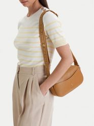 Beverly Hills Polo Club Torebka CEO-BHPC-C-015-09 Brązowy. Brązowe listonoszki damskie Beverly Hills Polo Club, bez wzorów, z materiału, bez dodatków. Za 199.99 zł.