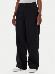 Calvin Klein Jeans Spodnie materiałowe J20J225340 Czarny Relaxed Fit. Czarne spodnie materiałowe damskie Calvin Klein Jeans, bez wzorów, z bawełny. Za 279.99 zł.