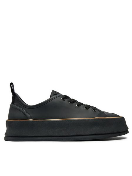 Max Mara Trampki Prefallsneaker 2424766011 Czarny. Czarne trampki i tenisówki damskie Max Mara, bez wzorów, ze skóry, bez zapięcia. Za 1,969.00 zł.