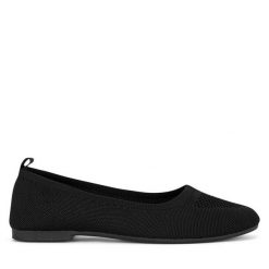 Baleriny Clara Barson. Czarne balerinki damskie Clara Barson, bez wzorów, bez obcasa, bez zapięcia. Za 69.99 zł.