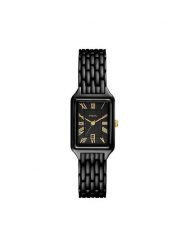 Fossil Zegarek Raquel ES5385 Czarny. Czarne, analogowe zegarki damskie FOSSIL. Za 849.99 zł.