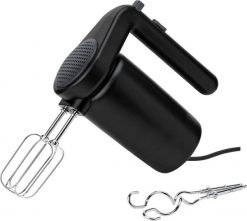 Mikser ręczny Foodie czarny. Czarne miksery Rig-Tig. Za 292.00 zł.