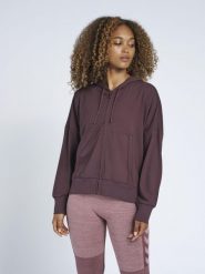 Bluza z kapturem Hummel hmlluise loose. Brązowe bluzy damskie Hummel, na jesień, s, bez wzorów, z jersey, bez ramiączek, z kapturem. Za 209.05 zł.