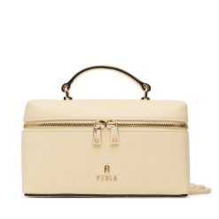 Torebka Furla. Żółte torebki do ręki damskie Furla, bez wzorów, bez dodatków. Za 944.99 zł.