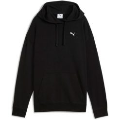 Bluza damska PUMA ESS Relaxed Hoodie TR. Czarne bluzy damskie Puma, l, bez wzorów, sportowe, bez ramiączek, bez kaptura. Za 169.99 zł.