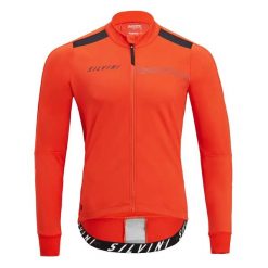 Kurtka rowerowa męska Silvini Ghisallo MJ2129. Czerwone kurtki sportowe męskie Silvini, l, bez wzorów, z materiału, bez kaptura, na fitness i siłownię. Za 516.00 zł.