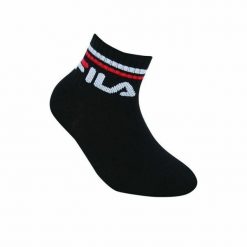 Skarpety Fila Fila Quarter Plain N Czarny. Czarne skarpety męskie Fila, bez wzorów. Za 127.99 zł.