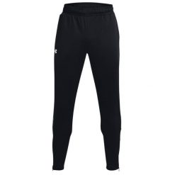 Spodnie sportowe męskie Under Armour Terry. Czarne buty sportowe męskie Under Armour, m, bez wzorów, z dresówki, na fitness i siłownię. Za 389.00 zł.