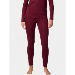 Spodnie Damskie Columbia Midweight Stretch. Czerwone bielizna sportowa damska Columbia, bez wzorów. W wyprzedaży za 215.10 zł.