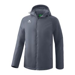 Kurtka zimowa Erima Team Szara Junior. Szare kurtki męskie Erima, na zimę, s, bez wzorów, z materiału, klasyczne, bez kaptura. Za 398.99 zł.
