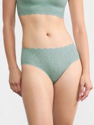 Sloggi Figi klasyczne Zero Feel Bliss 10219689 Zielony. Zielone majtki damskie Sloggi, z syntetyku. Za 49.00 zł.