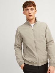 Jack&Jones kurtka bomberka JJERUSH HARRINGTON BOMBER NOOS 12204277 CROCKERY L. Kurtki męskie Jack & Jones, l, bez wzorów, bez kaptura. Za 239.99 zł.