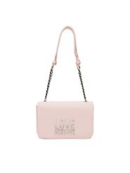 LOVE MOSCHINO Torebka JC4254PP0MKD0601 Różowy. Czerwone torebki do ręki damskie Love Moschino, bez wzorów, ze skóry, bez dodatków. Za 889.99 zł.