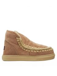 Mou Śniegowce Eskimo Sneaker FW111000A Beżowy. Brązowe śniegowce damskie Mou, ze skóry, bez zapięcia. Za 1,099.00 zł.