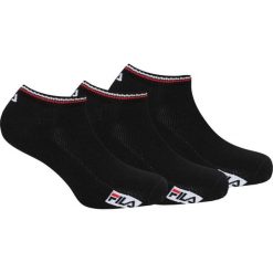Fila 3-pack niewidoczne skarpetki bambusowe czarne 39-42. Czarne skarpetki damskie Fila, bez wzorów. Za 136.99 zł.