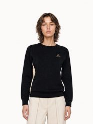 Bluza damska Le Coq Sportif Noel. Brązowe bluzy damskie le coq sportif, xs, bez wzorów, z bawełny, klasyczne, bez ramiączek, bez kaptura. Za 311.50 zł.