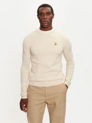 Brave Soul Sweter MK-230EINSTEIN6 Beżowy Regular Fit. Brązowe swetry męskie Brave Soul, m, bez wzorów, z syntetyku, bez kołnierzyka, bez ramiączek. Za 89.99 zł.