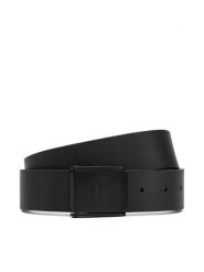 Calvin Klein Jeans Pasek Męski Clamp Casual Plaque Buckle 3.8Mm LV04G7000G Czarny. Czarne paski męskie Calvin Klein Jeans, z jeansu, casualowe. Za 209.99 zł.