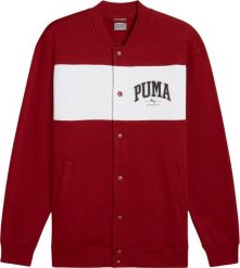 Kurtka męska Puma Kurtka męska Puma Squad Bomber czerwona 681798 13 M. Czerwone kurtki męskie Puma, m, bez wzorów, bez kaptura. Za 221.54 zł.