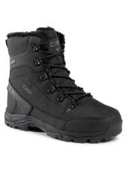 CMP Śniegowce Railo Snow Boot Wp 39Q4877 Czarny. Czarne buty zimowe męskie CMP, bez wzorów, z materiału, bez obcasa, bez zapięcia. Za 469.00 zł.