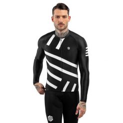 Męska koszulka rowerowa z krótkim rękawem Kolarstwo Siroko M2 Leader. Białe bluzy męskie SIROKO, m, bez wzorów, z jersey, sportowe, bez ramiączek, bez kaptura. Za 381.00 zł.