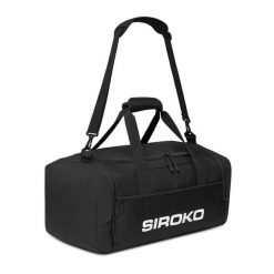 Torba sportowo-podróżna typu duffel 40L Siroko Duffle Bag 40L. Czarne torby na ramię męskie SIROKO, z materiału, na ramię. Za 228.00 zł.