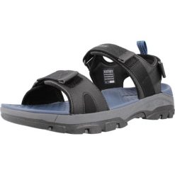 Sandały SKECHERS TRESMEN - RYER Czarny. Czarne buty zimowe męskie Skechers, bez wzorów, z gumy, bez zapięcia. Za 243.99 zł.