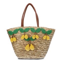 Brązowa Torebka Damska Sca'Viola Stylowy Koszyk Boho. Brązowe shopperki damskie Sca'viola, z aplikacjami, z materiału, zdobione, bez dodatków. Za 249.00 zł.