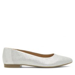 Baleriny Lasocki. Szare balerinki damskie Lasocki, bez wzorów, bez obcasa, bez zapięcia. Za 149.99 zł.
