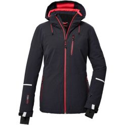 Kurtka damska Killtec KSW 81 WMN SKI JCKT. Czarne kurtki sportowe damskie KILLTEC, xl, bez wzorów, bez ramiączek, bez kaptura, narciarskie. W wyprzedaży za 539.99 zł.