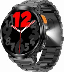 Smartwatch Gravity GT23-1 Czarny (GT23). Czarne zegarki smartwatch Gravity, bez wzorów. Za 176.44 zł.
