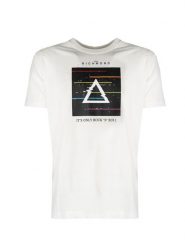 John Richmond T-Shirt | HMP25025TS | Mężczyzna | Biały. Białe t-shirty męskie John Richmond, l, bez wzorów, z bawełny, bez kołnierzyka, bez ramiączek. W wyprzedaży za 179.00 zł.
