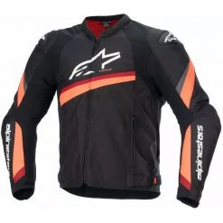 Kurtka motocyklowa Alpinestars T-GP+R V4. Czarne kurtki sportowe męskie Alpinestars, l, bez wzorów, z tkaniny, bez kaptura. Za 1,467.50 zł.