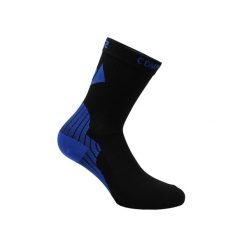 Skarpety kompresyjne Active Socks. Czarne skarpetki damskie SIXS, bez wzorów, ze skóry. Za 157.00 zł.