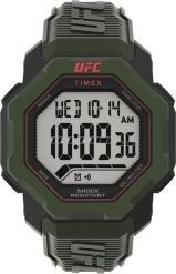 Zegarek Timex Zegarek męski TW2V88300 zielony. Zielone zegarki męskie Timex, bez wzorów. Za 539.00 zł.