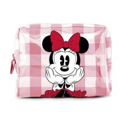 Podróżna torba toaletowa Cerda Disney Minnie. Czerwone torby podróżne damskie Cerda, bez wzorów, z materiału. Za 65.95 zł.