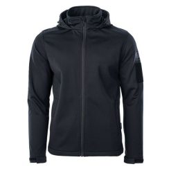 Kurtka męska Softshell Magnum Cervus - czarna, Rozmiar XXXL. Czarne kurtki męskie MAGNUM, m, bez wzorów, z materiału, bez kaptura. Za 204.99 zł.