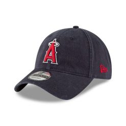 Czapka z daszkiem New Era MLB Los Angeles Angels. Niebieskie czapki damskie New Era, bez wzorów, casualowe. Za 183.00 zł.