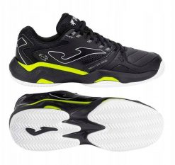 Joma Master 1000 Men 2501 TM100W2501C Czarne 46. Czarne buty sportowe męskie Joma, bez wzorów, bez zapięcia. Za 172.75 zł.