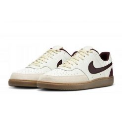 Buty Sportowe Męskie Nike Court Vision LO. Białe buty sportowe męskie Nike, bez wzorów, z gumy, bez zapięcia, Nike Court. Za 299.99 zł.