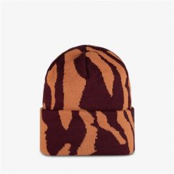 Czapka zimowa wywijana BUFF KNITTED BEANIE KYRE. Brązowe czapki damskie Buff, na zimę, bez wzorów. Za 168.00 zł.