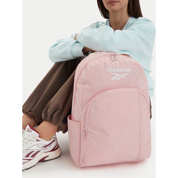 Plecak Reebok. Czerwone plecaki damskie Reebok, bez wzorów. Za 69.99 zł.