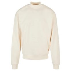 Sweter Męski Z Karczkiem. Brązowe swetry męskie Urban Classics, m, bez wzorów, bez kołnierzyka, bez ramiączek. Za 186.99 zł.