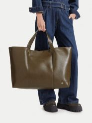 G-Star Raw Torebka C-LDA8820 Khaki. Brązowe shopperki damskie G-Star, bez wzorów, ze skóry, bez dodatków. Za 299.99 zł.