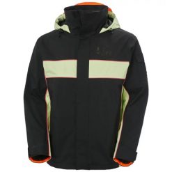 Kurtka narciarska Helly Hansen ULLR D 2.0. Czarne kurtki sportowe męskie Helly Hansen, na lato, m, bez wzorów, z poliamidu, bez kaptura, narciarskie. Za 982.50 zł.