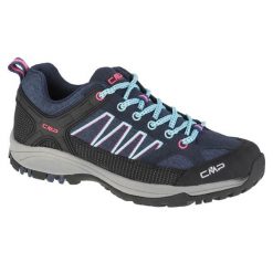 Buty trekkingowe damskie, CMP Sun Low. Czerwone obuwie trekkingowe damskie CMP, z materiału, przed kostkę, bez zapięcia. Za 325.99 zł.