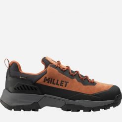 Buty trekkingowe męskie Millet Ubic Low GoreTex niskie. Brązowe buty zimowe męskie Millet, bez wzorów, z gore-texu, bez obcasa, bez zapięcia. Za 849.00 zł.